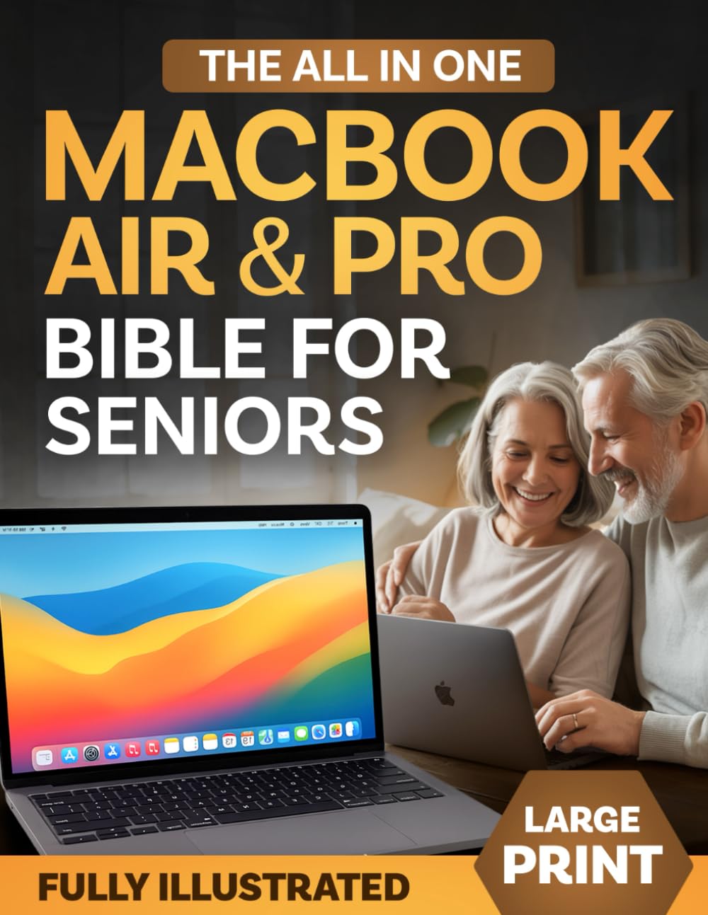 capítulo por capítulo baixar The All-In-One Macbook Air & Pro Bible For Seniors: A Fully Illustrated Step-By-Step Guide to Master macOS and Turn Your Computer into a Simple and Enjoyable Part of Everyday Life (LARGE PRINT)