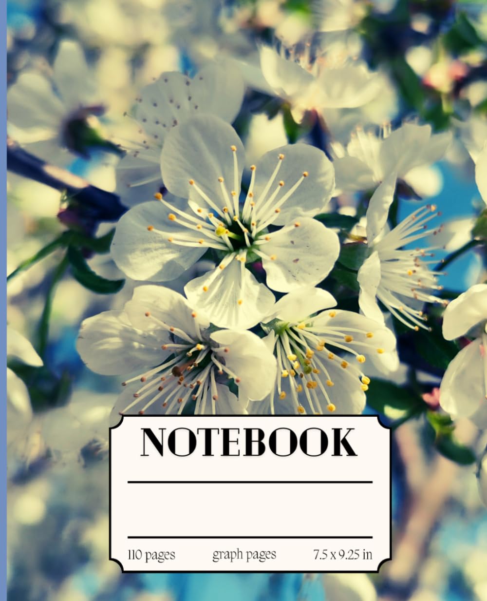 ler totalmente Floral Composition Notebook: Botanical Illustration / Pretty Notebook for Women, Girls, Students and Adults / Spring, Floral Journal 7.5 x 9.25 Colorful graph paper