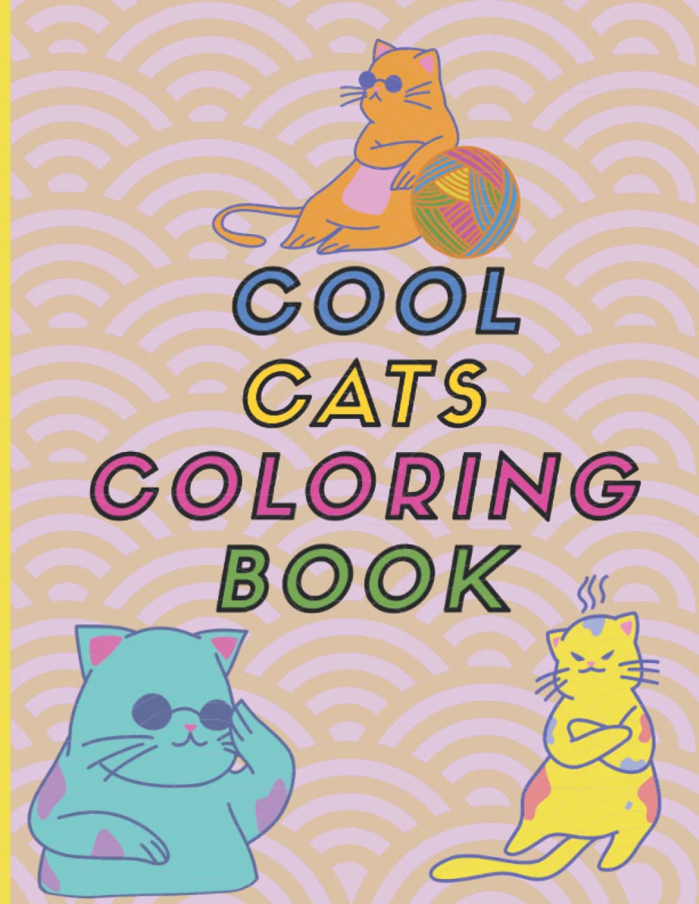 Cool Cats Coloring Book: For Kitten Lovers baixar livro de graça