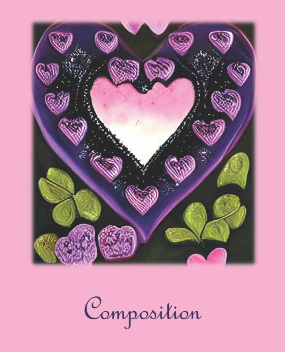 ler totalmente Composition: Pastel hearts and flowers Composition Notebook, Wide Ruled Composition Notebook, 120 Pages, Lined Paper, 7.5 X 9.25" (Composition Notebooks)