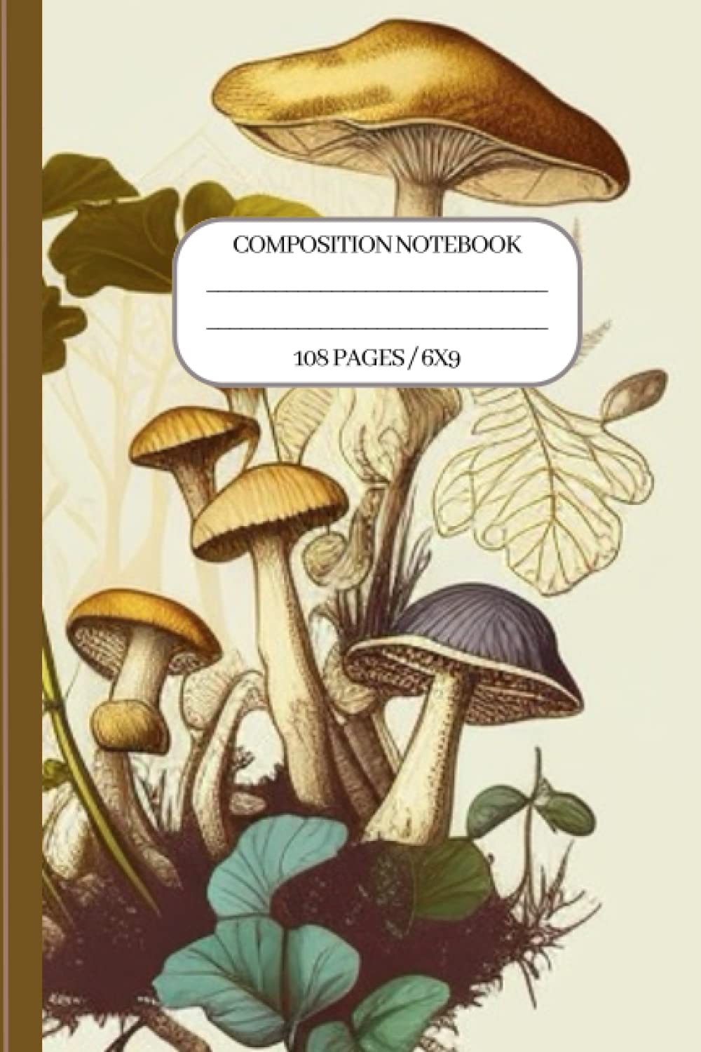 Composition Notebook College Ruled: Vintage Botanical Illustration Journal | Cute Aesthetic For School, College, Office, Work baixar livro de graça