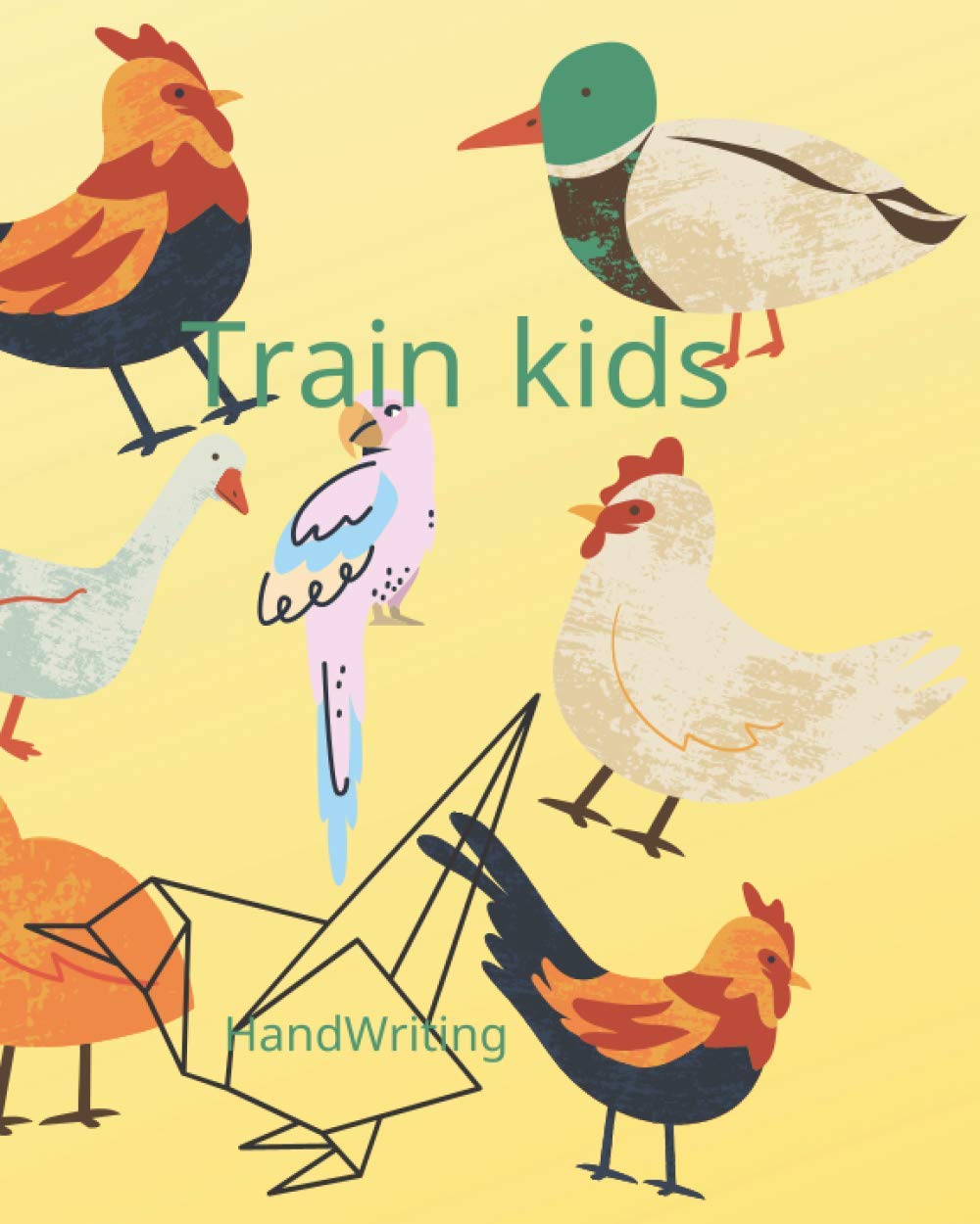 ler totalmente Train kids: HandWriting,Notebook,200 Pages