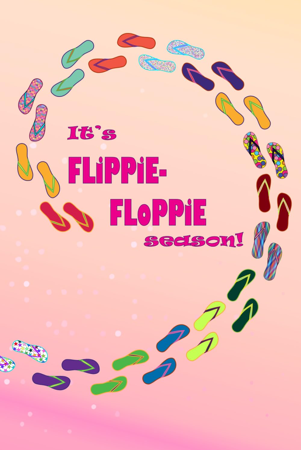 DoodleBum It's Flippie-Floppie Season! Notebook Journal: Get the Flip Flops Ready! baixar o livro de graça