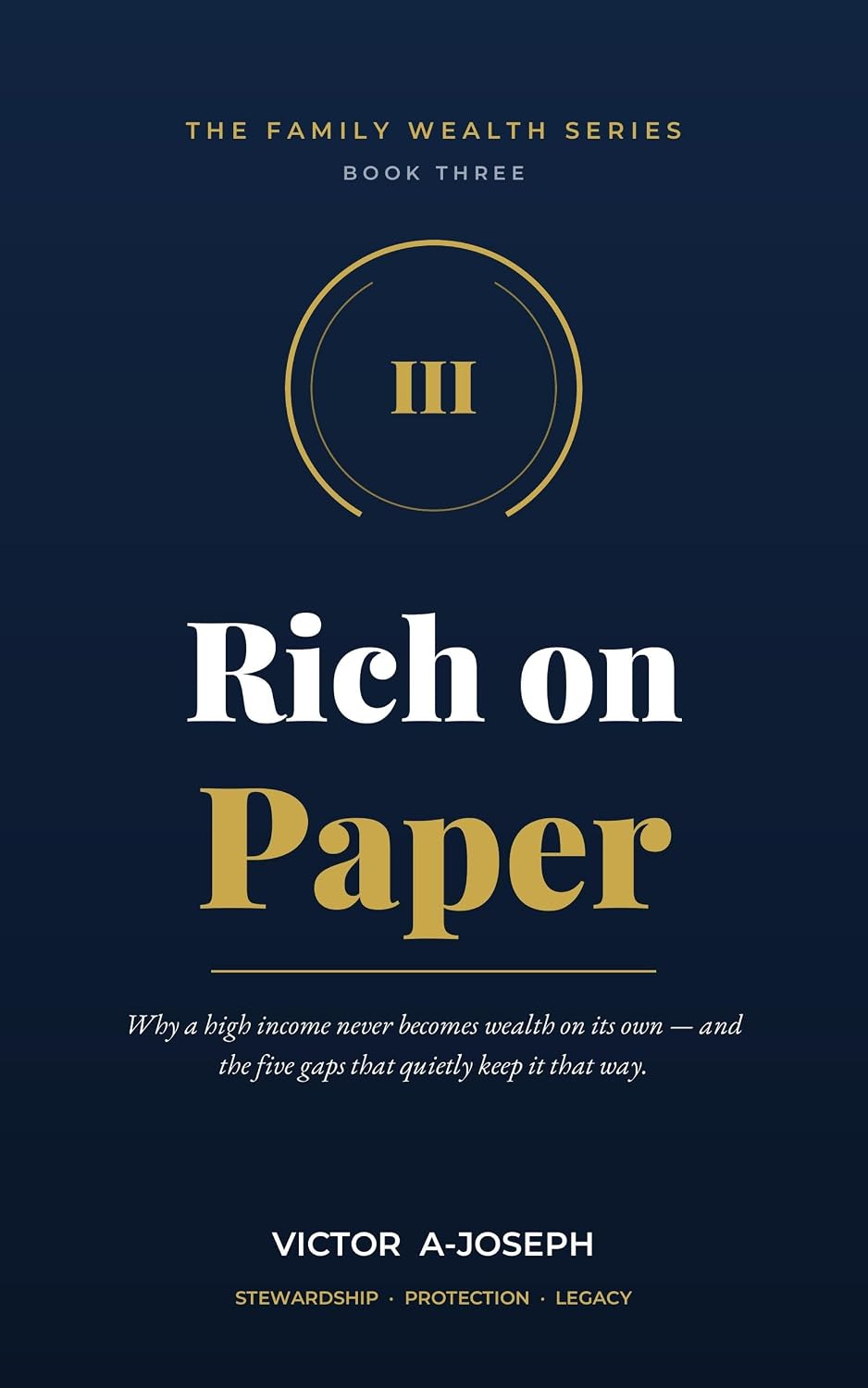 ler totalmente Rich on Paper: Why a high income never becomes wealth on its own (THE FAMILY WEALTH SERIES Book 3) (English Edition)