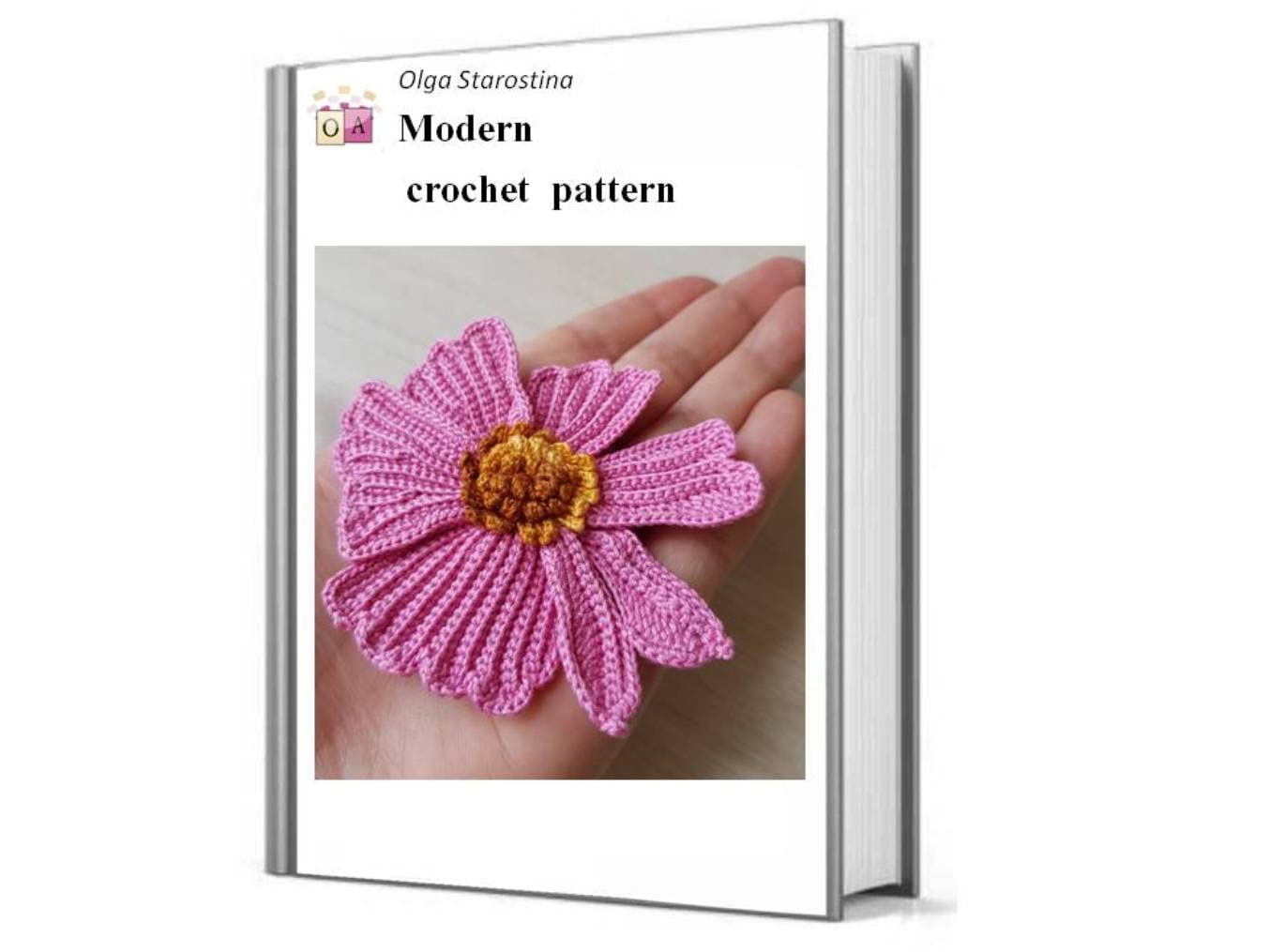 Pink flower crochet pattern (Modern Irish Crochet Lace Pattern) (English Edition) baixar livro de graça