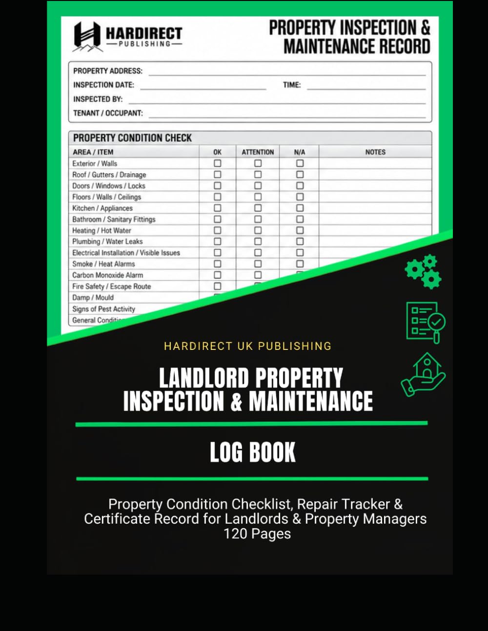 capítulo por capítulo baixar Landlord Property Inspection & Maintenance Log Book: Property Condition Checklist, Repair Tracker & Certificate Record for Landlords & Property Managers | 120 Pages (Manage & Get Done !)