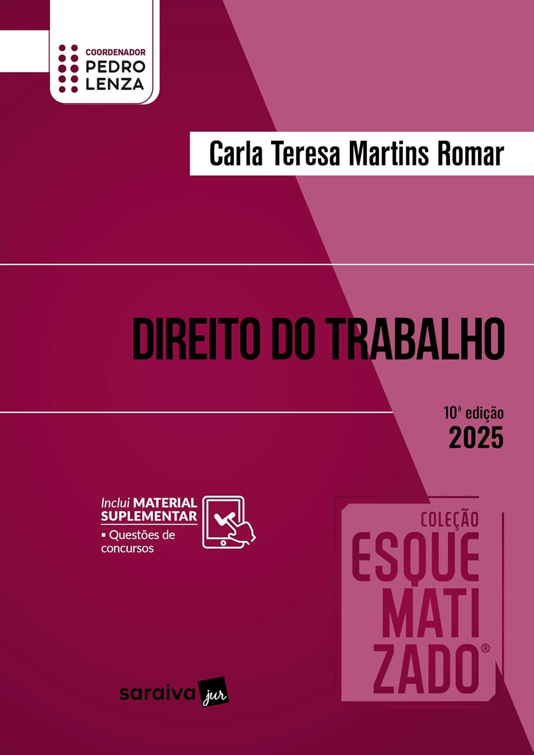 ler totalmente Coleção Esquematizado - Direito do Trabalho - 10ª Edição 2025