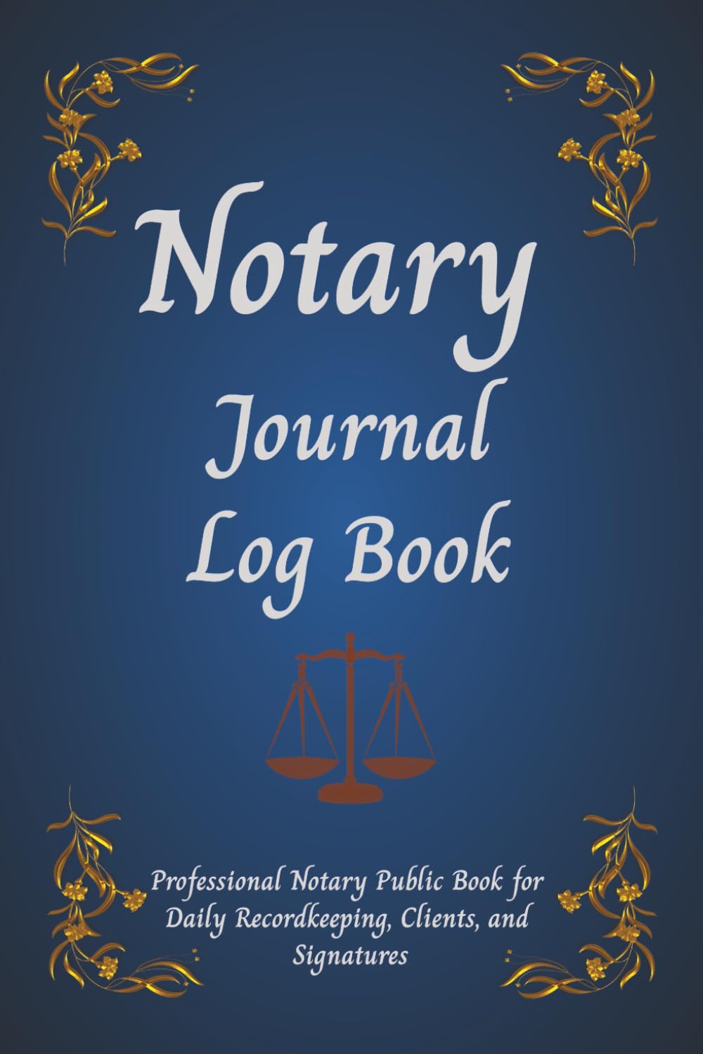 Notary Journal Log Book: Professional Notary Public Book for Daily Recordkeeping, Clients, and Signatures baixar livro de graça