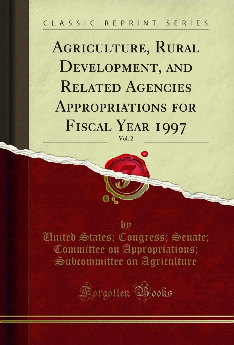 capítulo por capítulo baixar Agriculture, Rural Development, and Related Agencies Appropriations for Fiscal Year 1997, Vol. 2 (Classic Reprint) (English Edition)