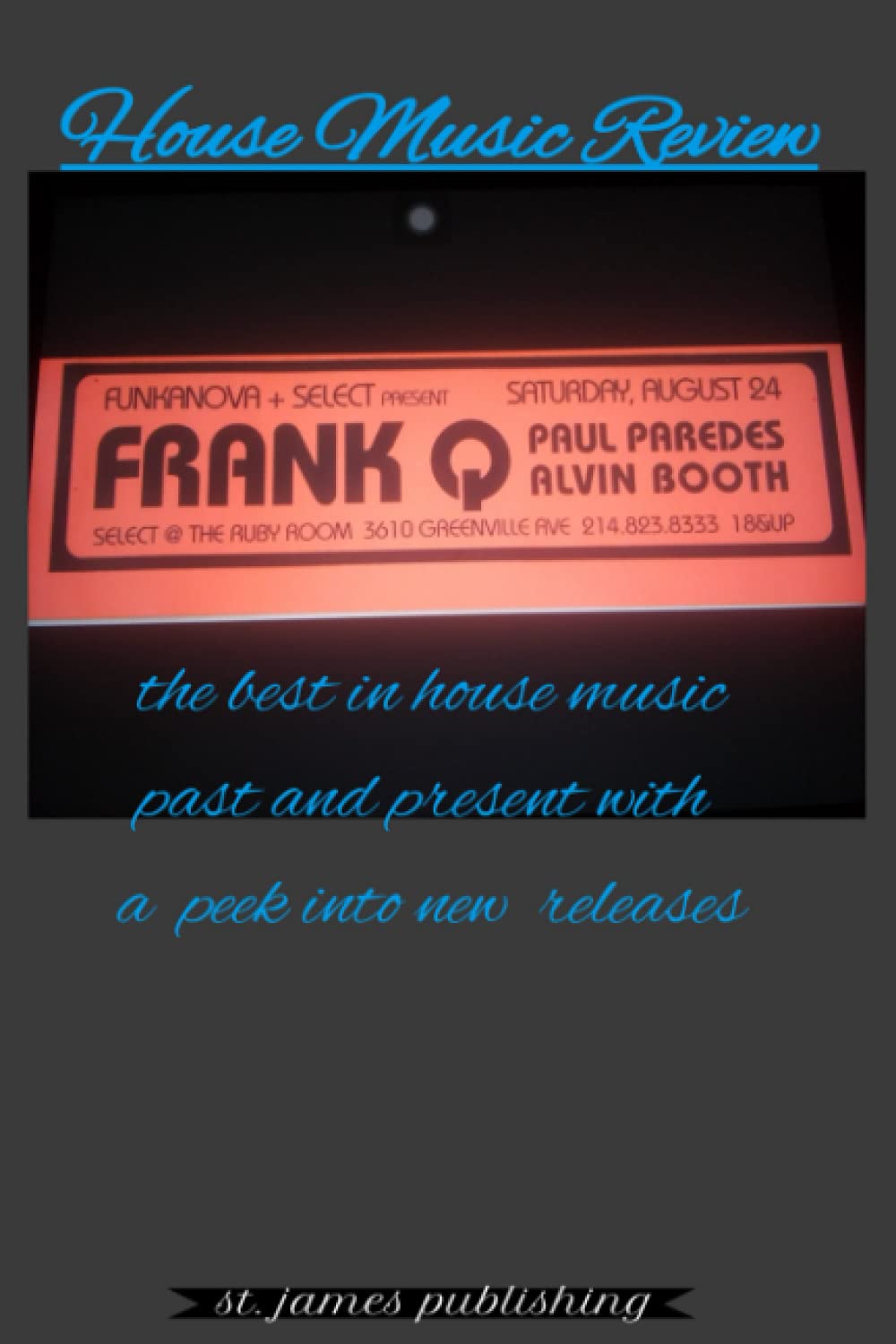 ler totalmente House Music Review: house music review journal recording log