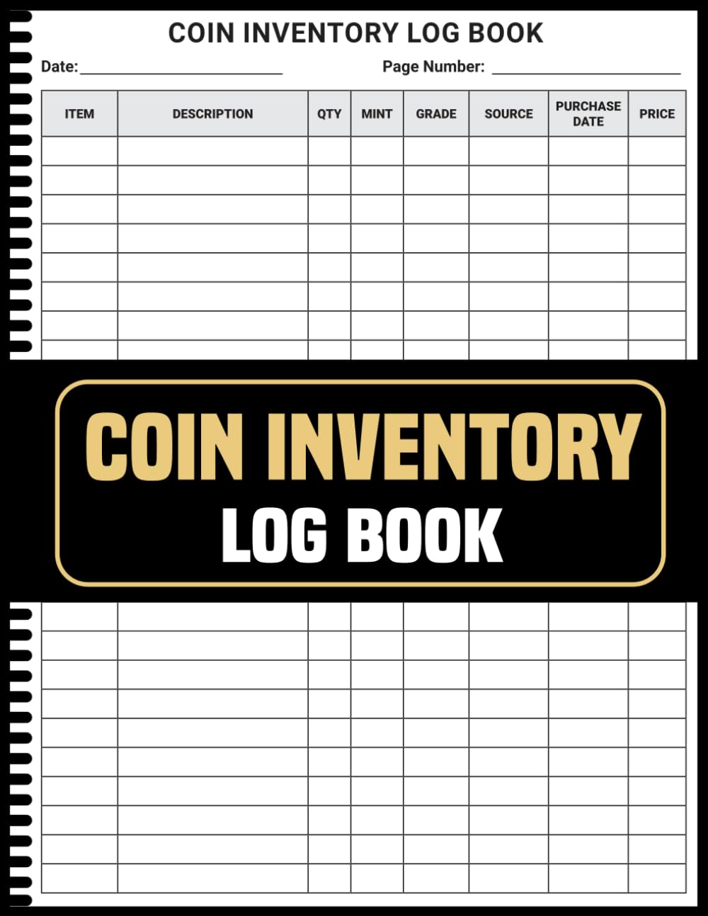 capítulo por capítulo baixar Coin Inventory Log Book: Organize Your Collection Detailed Records for Collectors and Investors