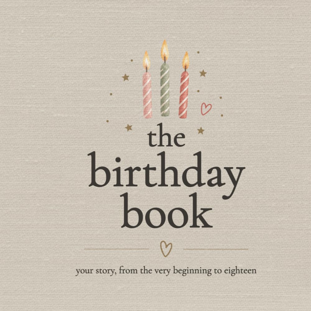 capítulo por capítulo baixar The Birthday Book: A Keepsake Journal to Capture 18 Years of Birthdays, Memories & Milestones