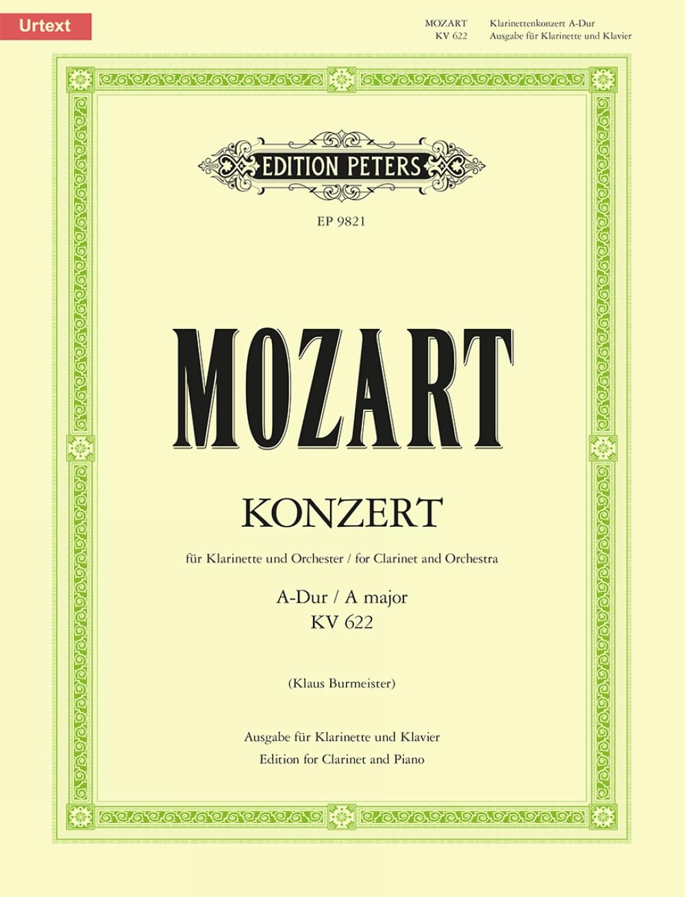 ler totalmente Clarinet Concerto in A K.622