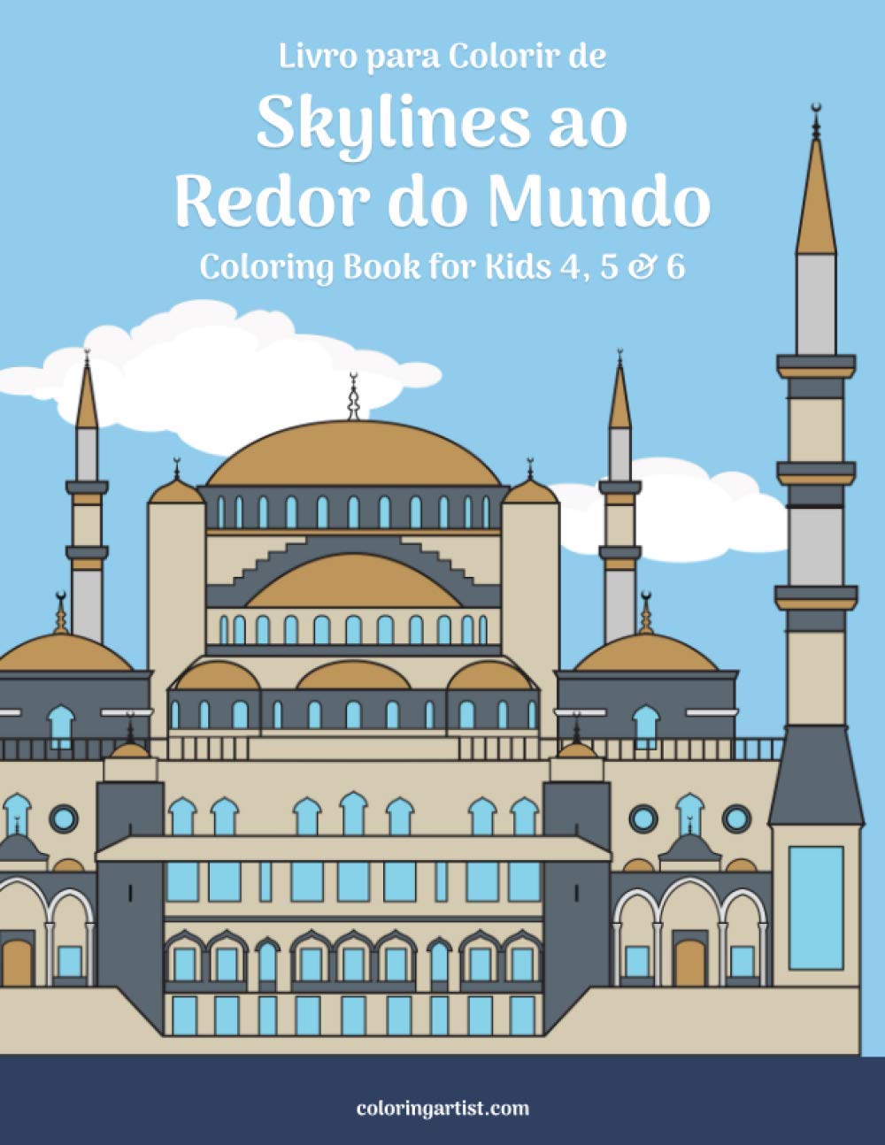 ler totalmente Livro para Colorir de Skylines ao Redor do Mundo para Crianças 4, 5 & 6