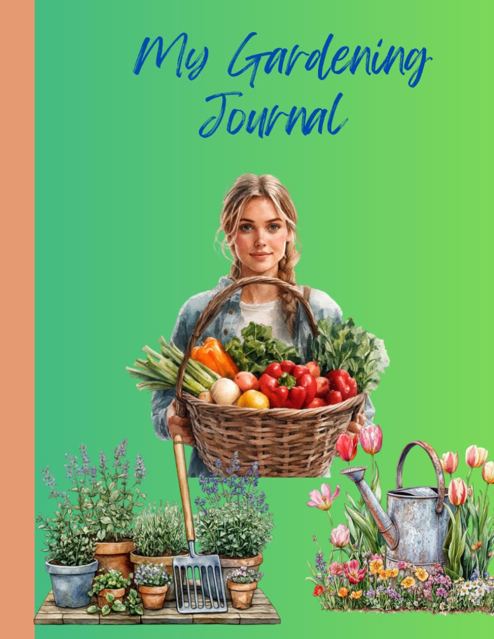 Gardening Journal: A Beautiful Planner and Log Book for Gardeners to Track Planting, Harvests and Seasonal Growth baixar o livro de graça