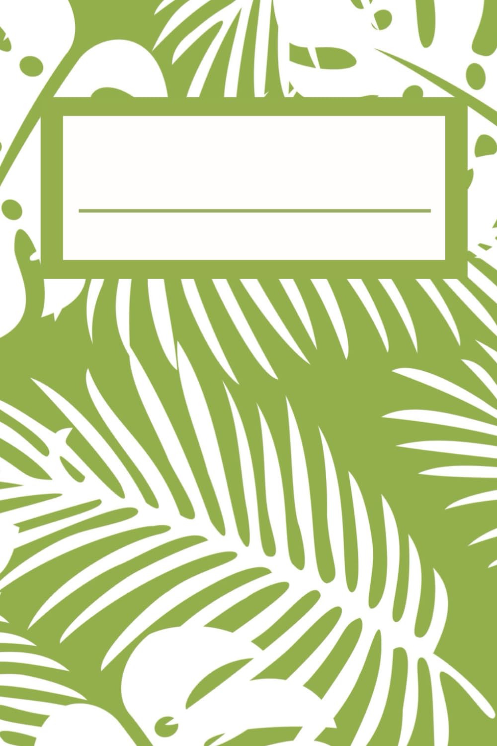 Tropical Leaves Composition Notebook: Eco-Friendly Journal for Daily Notes, Sketches, and Ideas