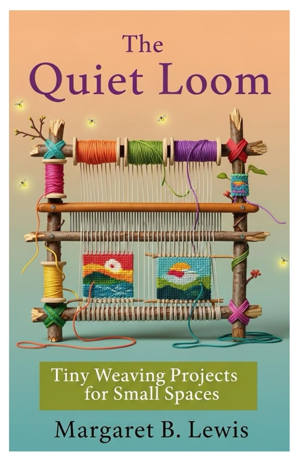 ler totalmente The Quiet Loom: Tiny Weaving Projects for Small Spaces