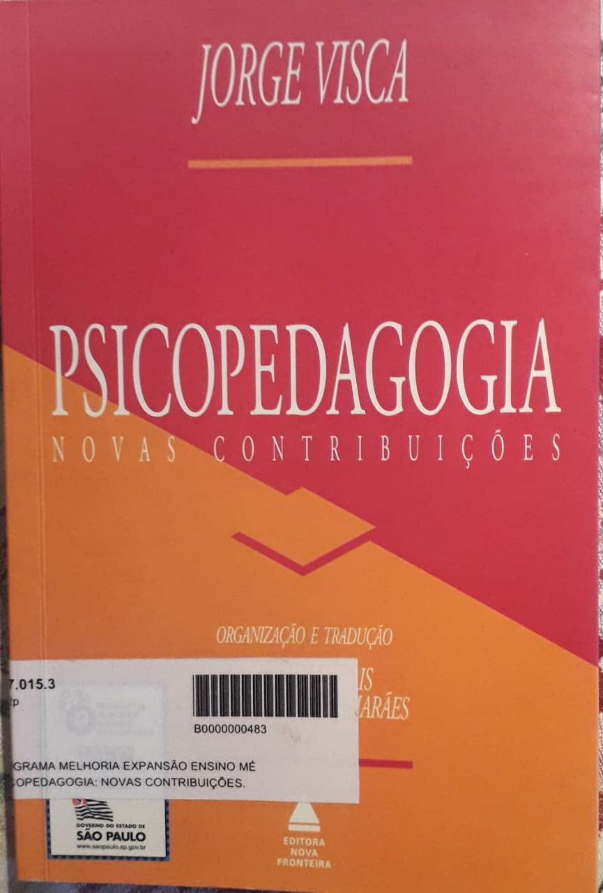 Psicopedagogia - Novas Contribuicoes