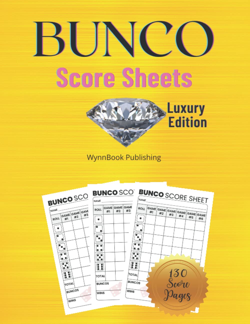 ler totalmente Bunco Score Sheets Luxury Edition: 130 Large Score Pads for Scorekeeping | Bunco Pad | Bunco Game Kit for Adults | Bunco Gifts | Bunko Score | Score Cards with Size 8.5 x 11 inches