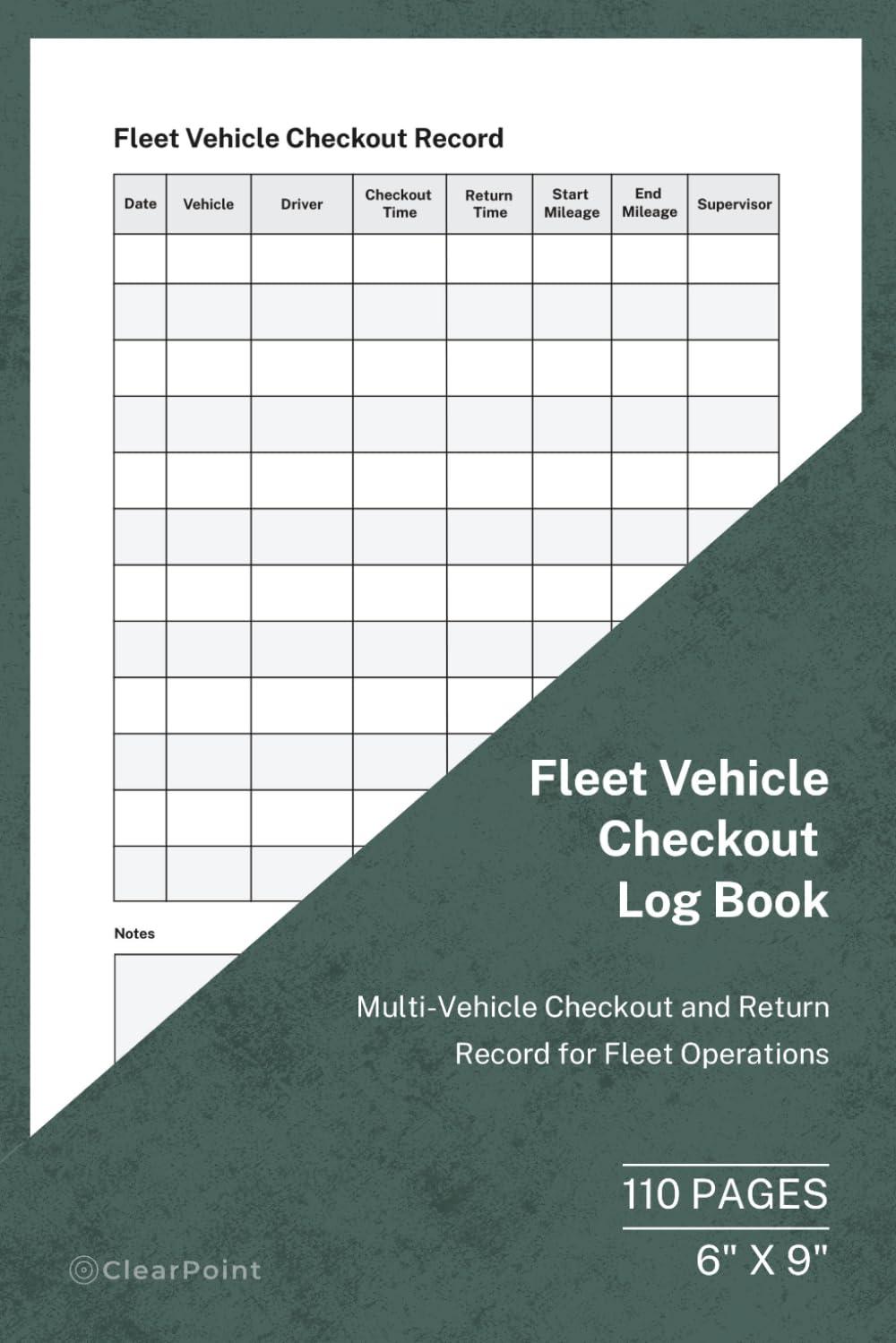 Fleet Vehicle Checkout Log Book: Multi-Vehicle Issue and Return Record | 110 Pages | 6 × 9 Format: Fleet Vehicle Checkout Tracking for Business Operations baixar livro de graça