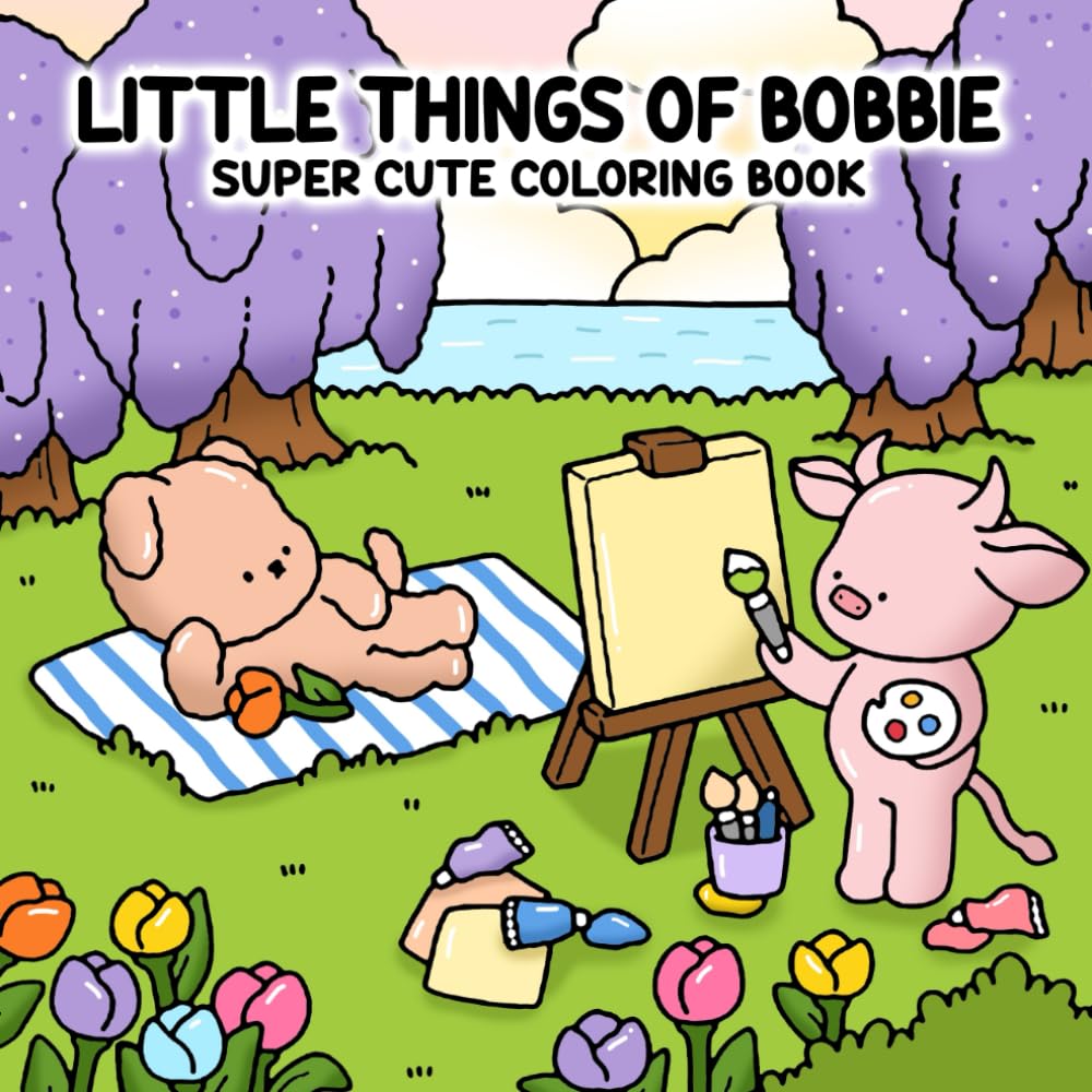 Little Things of Bobbie: Super Cute Coloring Book Featuring Small Cozy Moments and Tender Illustrations baixar o livro de graça