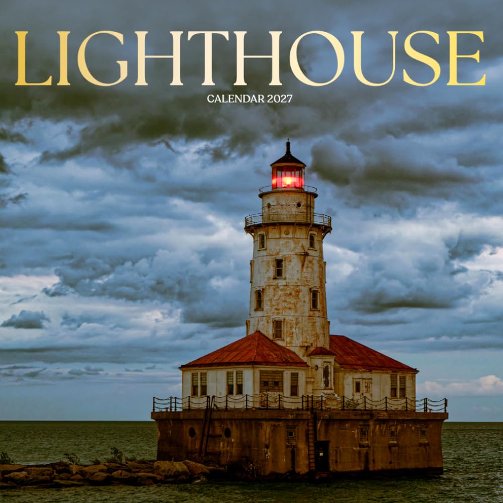 Lighthouse Calendar 2027: Coastal Towers and Ocean Views
