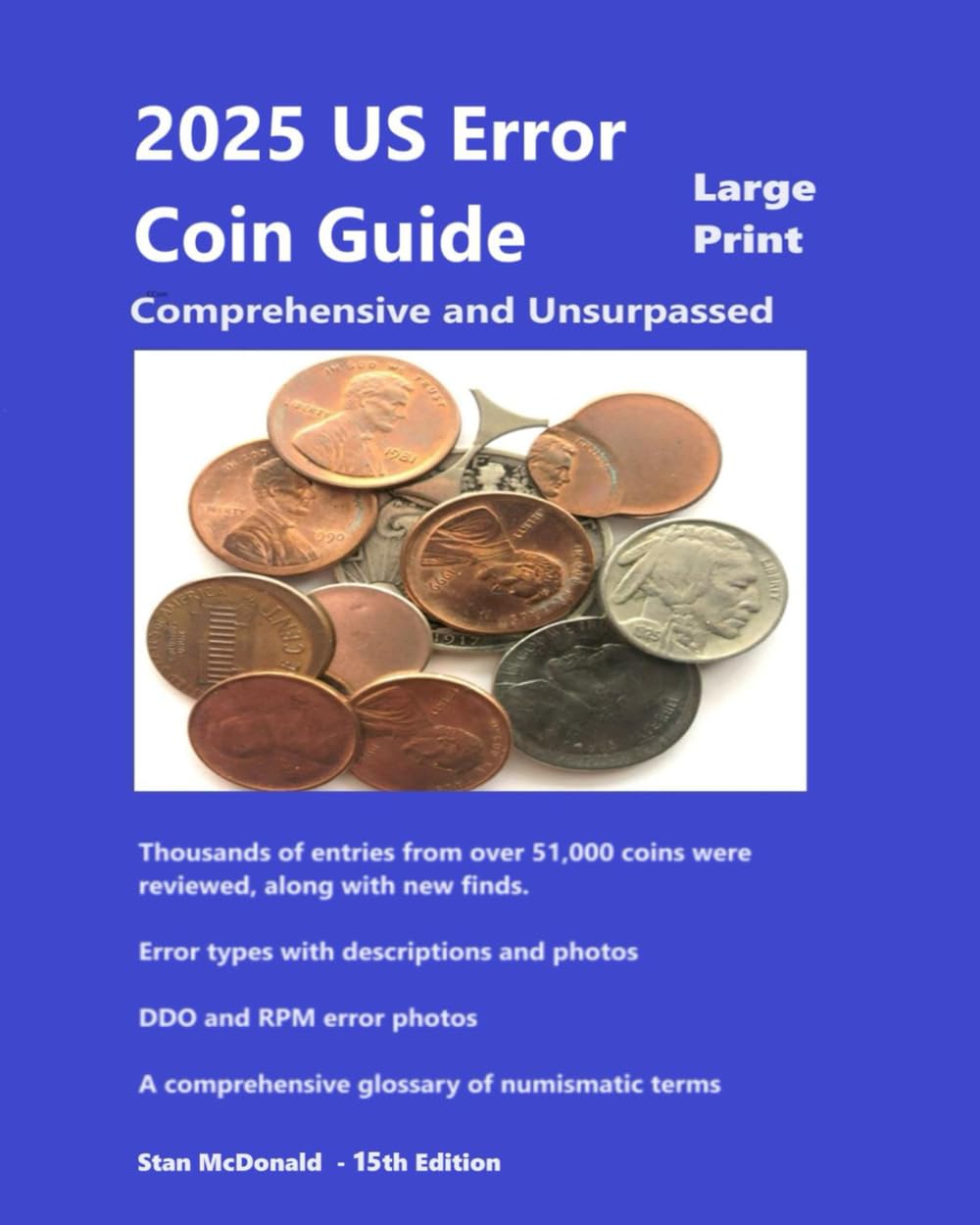2025 US Error Coin Guide - Large Print: Unsurpassed and Comprehensive baixar o livro de graça