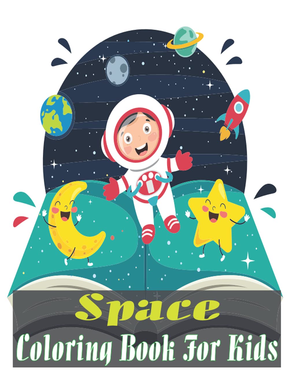 Space Coloring Book For Kids: Space Ships and Outer Space for Kids baixar livro de graça