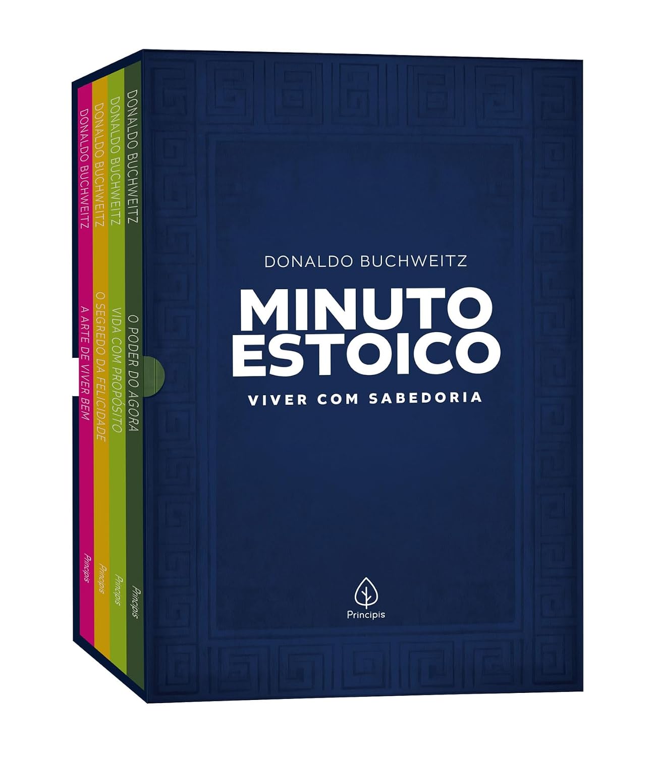 Box Estoicismo: 4 Livros para Viver com Sabedoria - Coleção Minuto Estoico