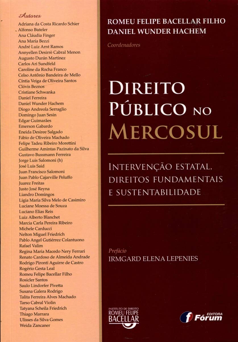 Direito público no mercosul - intervenção estatal direitos fundamentais e sustentabilidade baixar livro de graça