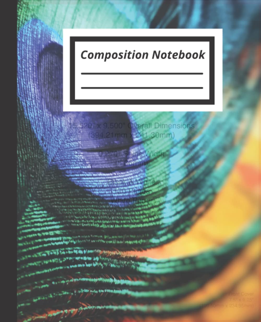 Composition Notebook: Writing journal for homework, notes, doodles and kids | College ruled notebook journal size-7.5”x 9.25” in. 120 Pages | Back to school for boys girls children. baixar o livro de graça