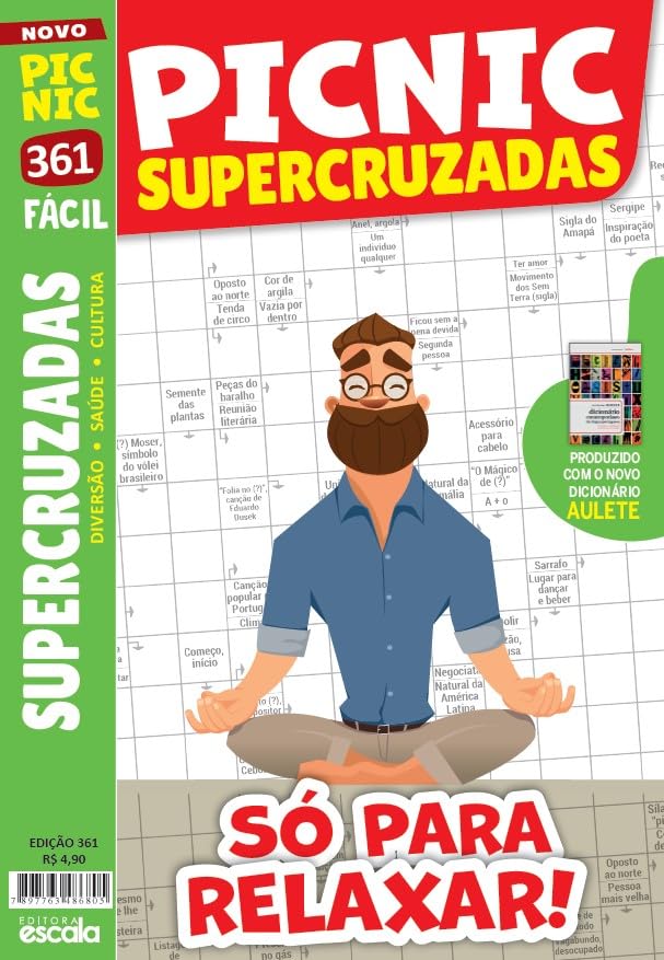 Picnic Supercruzadas - Fácil: 361 - só Para Relaxar ! baixar o livro de graça