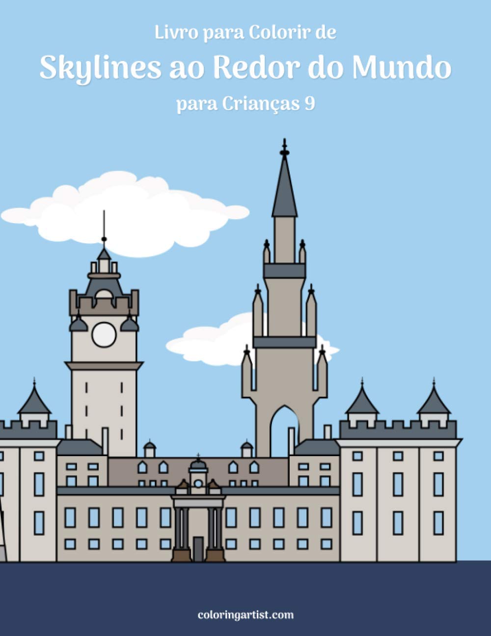 capítulo por capítulo baixar Livro para Colorir de Skylines ao Redor do Mundo para Crianças 9