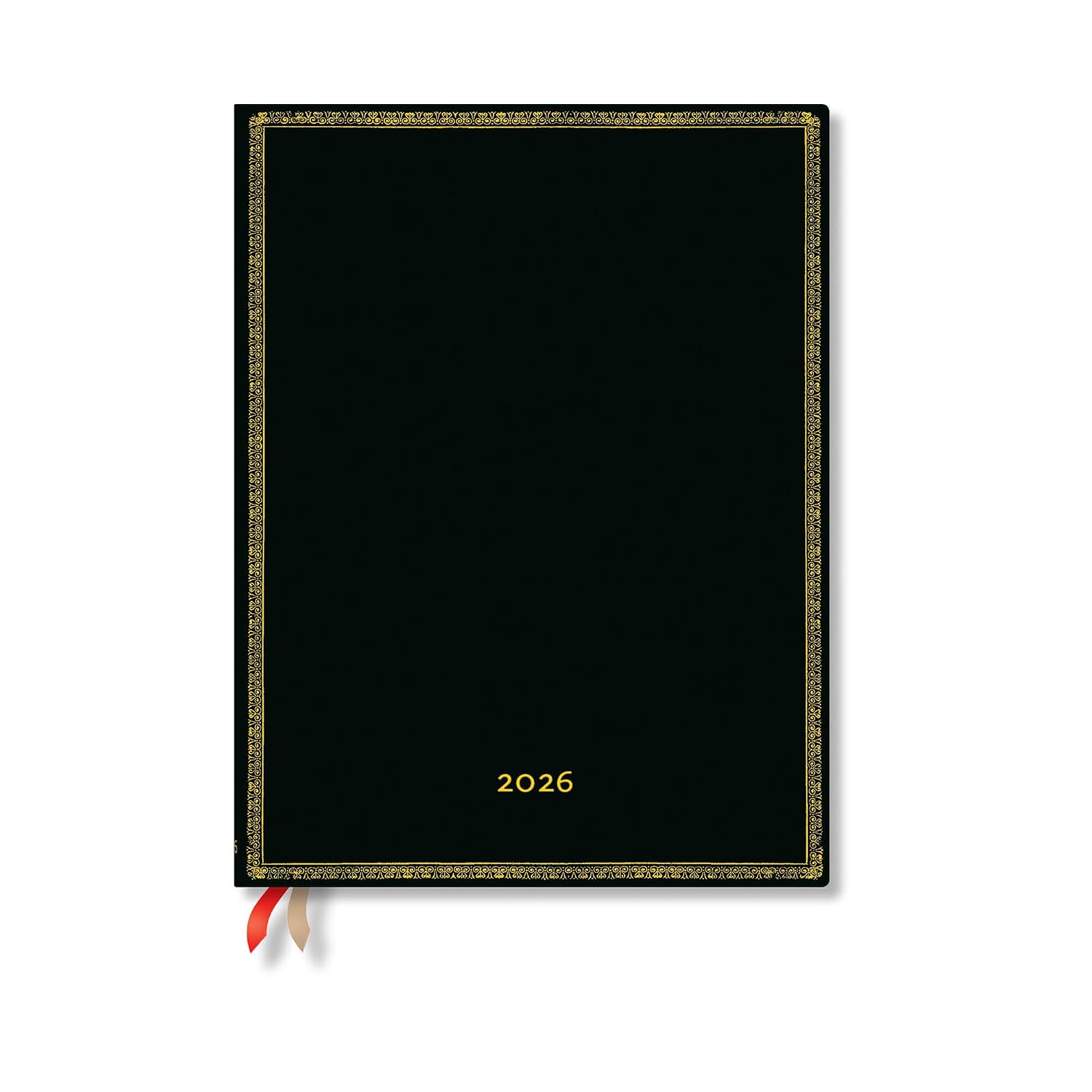 ler totalmente Paperblanks | 2026 Black Edition | Old Leather Collection | 12-Month Planner Flexis | Ultra | Day-at-a-Time | Elastic Band | 432 Pg | 80 GSM