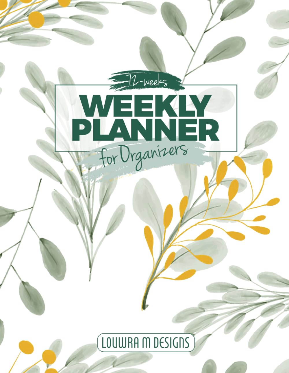 ler totalmente 72-weeks Weekly Planner: for Organizers