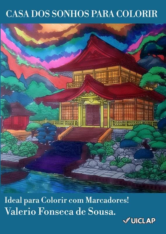 CASA DOS SONHOS PARA COLORIR