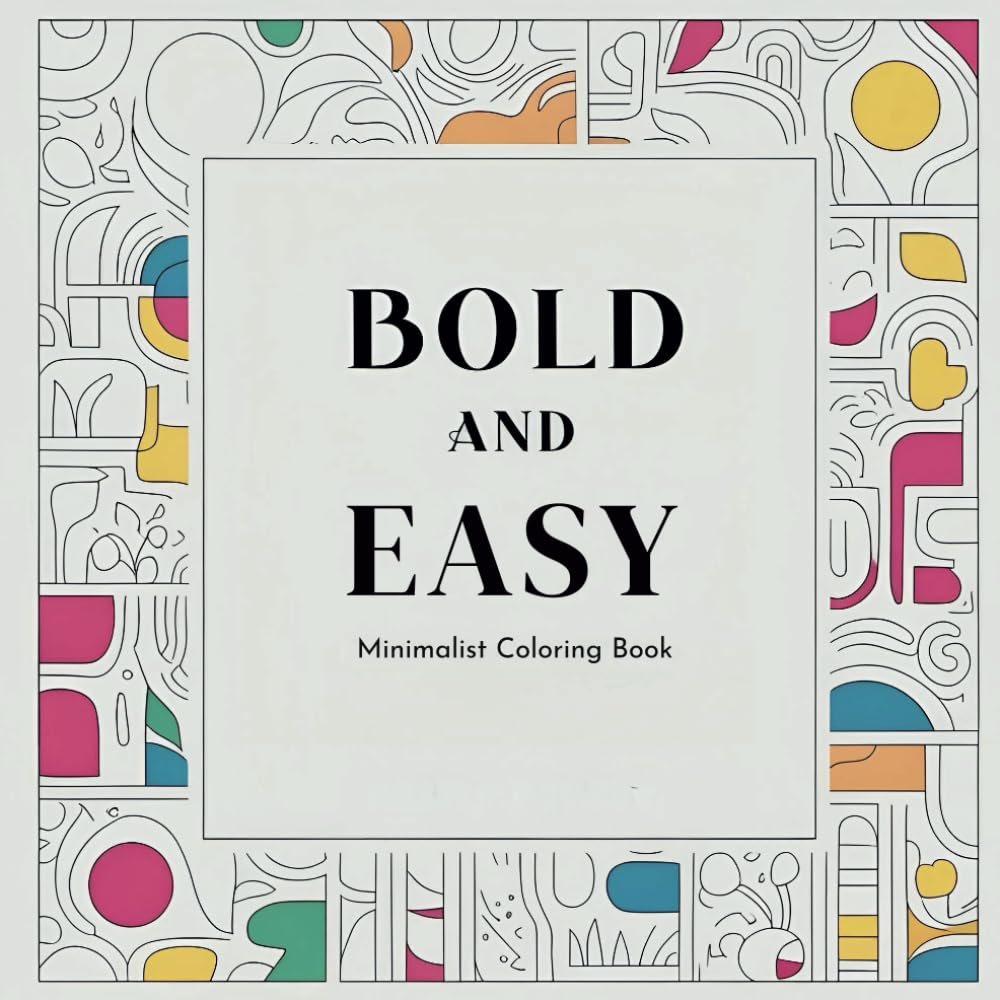 capítulo por capítulo baixar Calm Lines A Minimalist Art Coloring Book: Relaxing Abstract Designs, Clean Aesthetic Patterns, and Creative Simplicity for Stress-Free Coloring