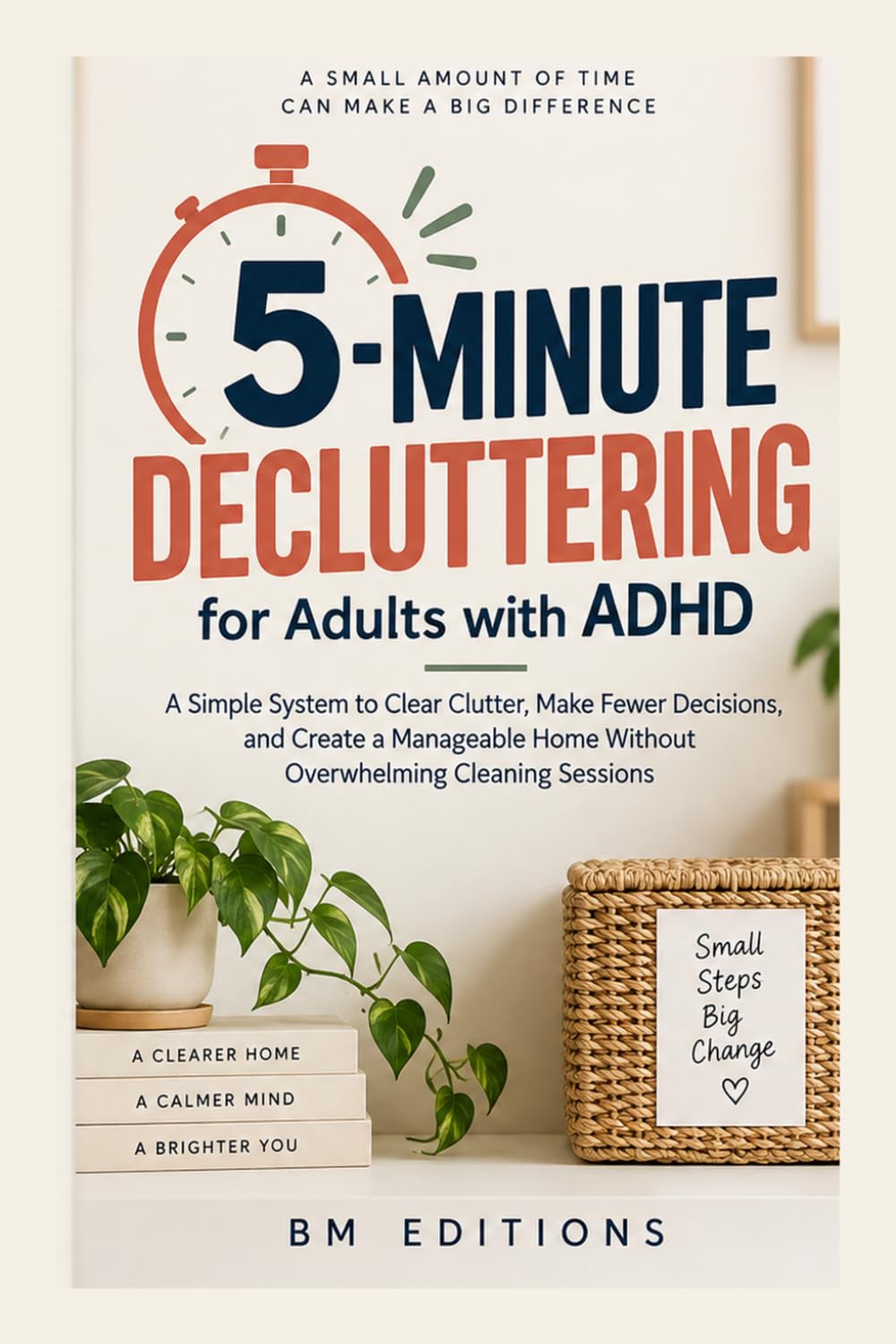 5-Minute Decluttering for Adults with ADHD: A Simple System to Clear Clutter, Make Fewer Decisions, and Create a Manageable Home Without Overwhelming Cleaning Sessions baixar o livro de graça