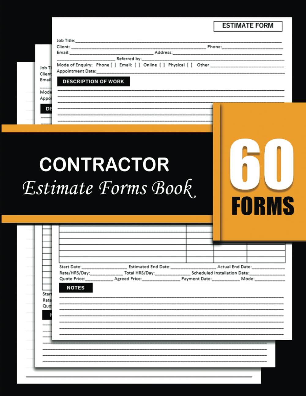 Contractor Estimate Forms Book: General Contract Estimating / Quote Sheets For Independent Construction Building, Engineer, Plumbing, Painting and More. baixar o livro de graça