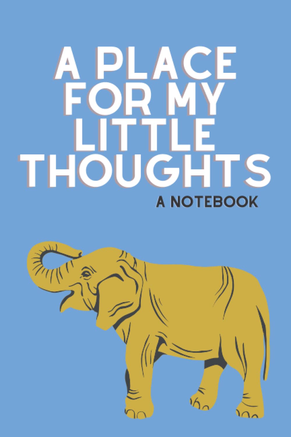 A Place for My Little Thoughts Notebook: Bohemian-Styled, Colorful, Blank-Lined Notebook baixar o livro de graça