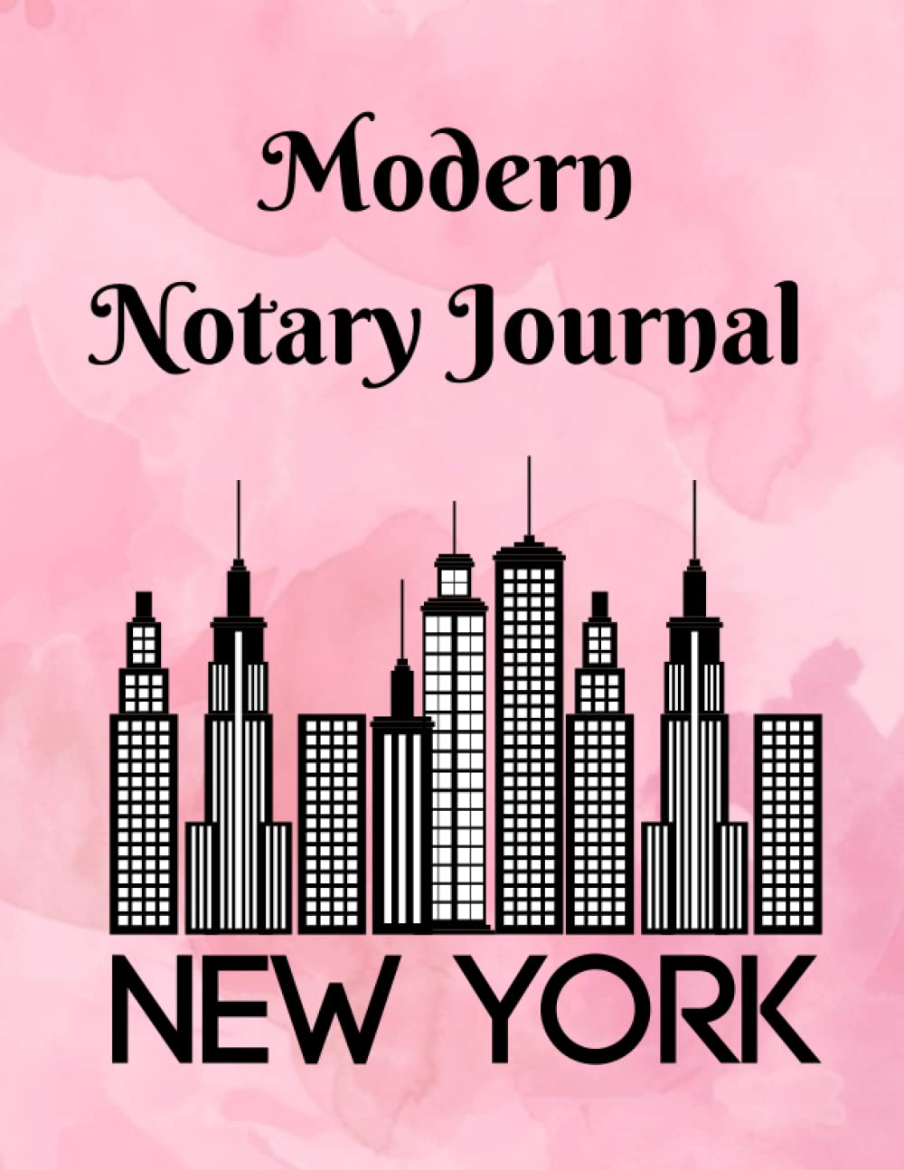 Modern Notary Journal New York: Record Official Notarial Acts, Over 200 Single Entries Per Page for Signing Agents, Pink baixar o livro de graça