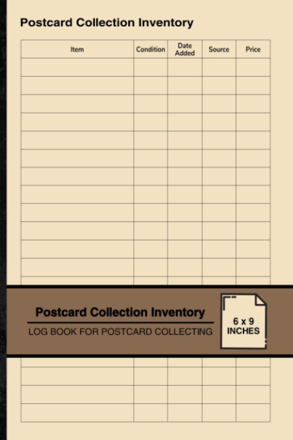 Postcard Collection Inventory: Log Book For Postcard Collecting | For Postcard Collectors | Small baixar o livro de graça