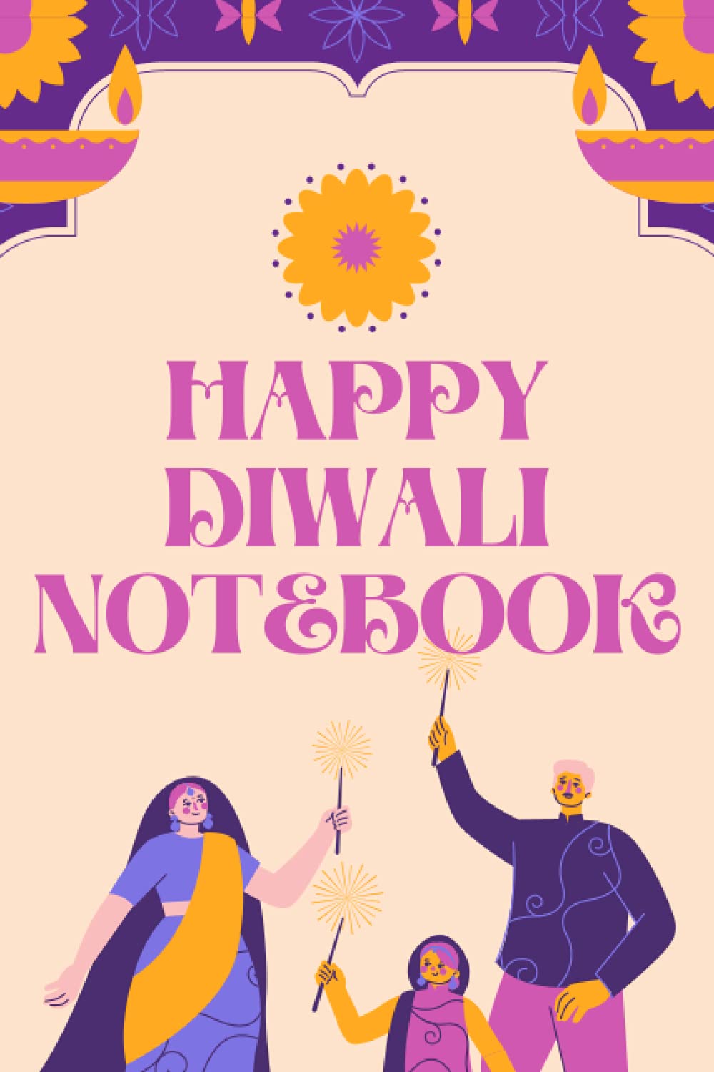 capítulo por capítulo baixar HAPPY DIWALI NOTEBOOK: Wide lined Notebook Journal, Diary | 6x9 |120 Pages | Matte Finish Cover 6