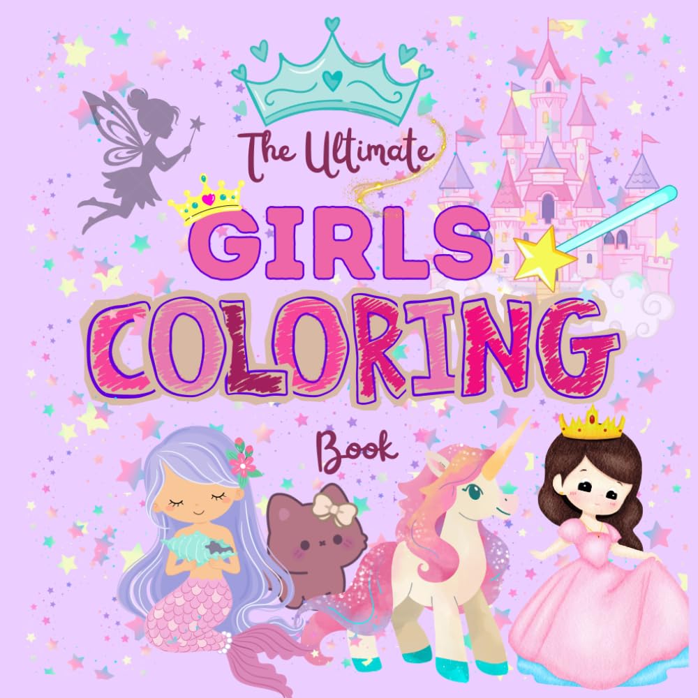 THE ULTIMATE GIRLS COLORING BOOK baixar livro de graça