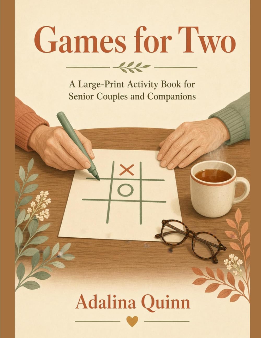 Games for Two: A Large-Print Activity Book for Senior Couples and Companions baixar o livro de graça