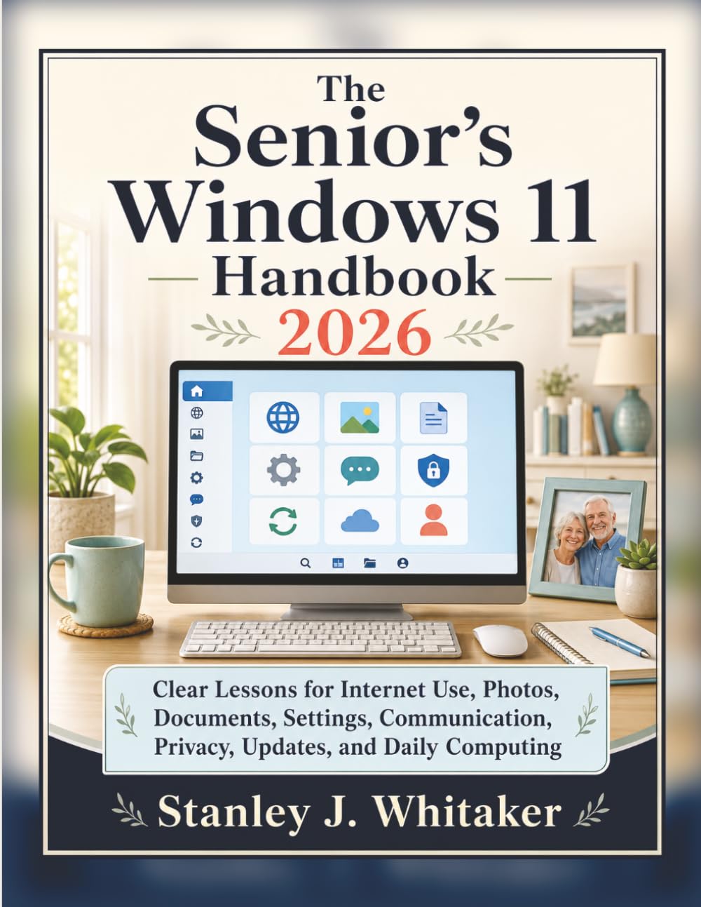 capítulo por capítulo baixar The Senior's Windows 11 Handbook 2026: Clear Lessons for Internet Use, Photos, Documents, Settings, Communication, Privacy, Updates, and Daily Computing
