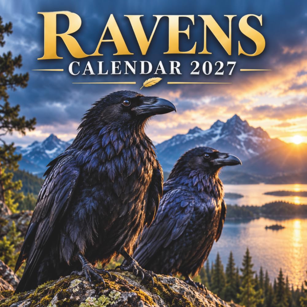 ler totalmente Ravens Calendar 2027: A Year of Mysterious Beauty, Intelligent Birds, and Wild Landscapes