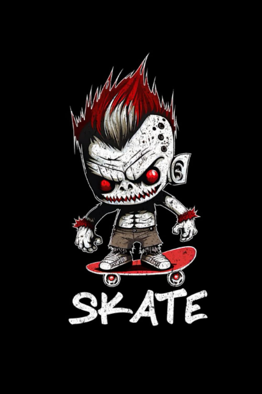 Skate: Cooles Notizbuch für Skater und Sk8 Fans - DIN A5-120 Seiten Gepunktete Linien (German Edition) baixar livro de graça