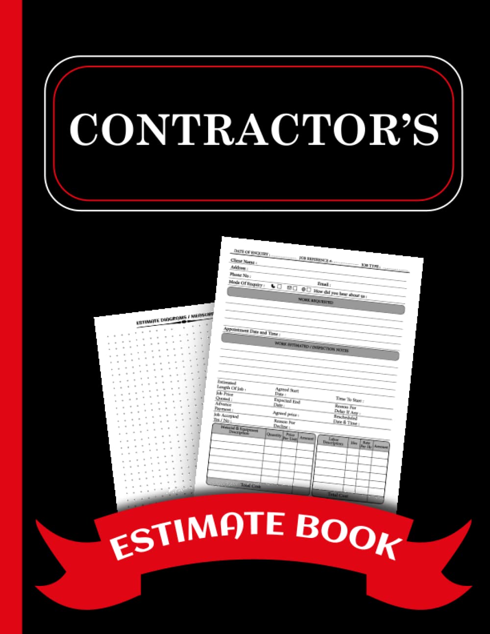 Estimate Book Contractor: For Recording Client Details and Taking Measurements & Inspection Notes baixar o livro de graça