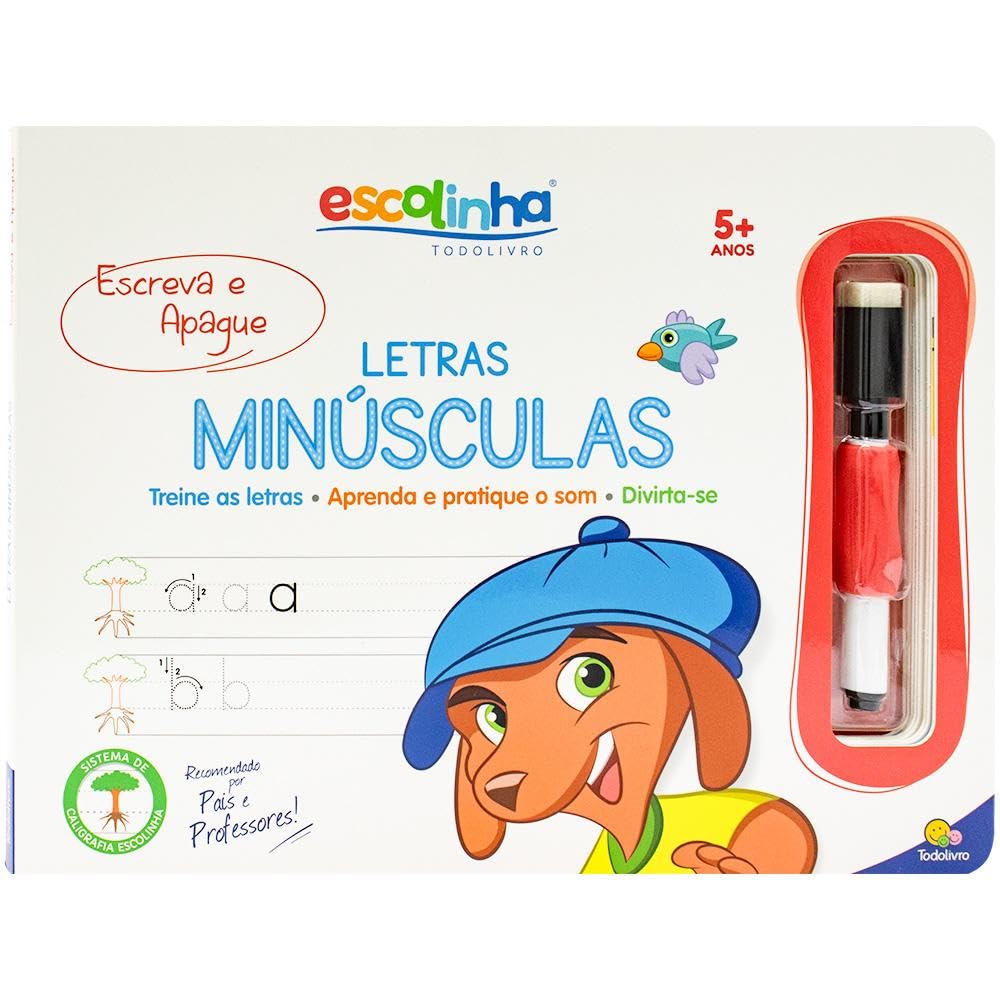 Escolinha Escreva e Apague II: Letras Minúsculas baixar livro de graça